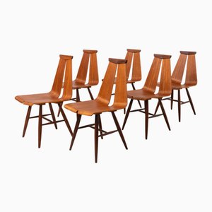 Chairs by Risto Halme for Isku, Finland, 1960s, Set of 6