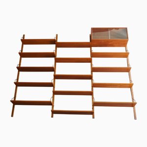 Mid-Century Modern Danish Wall Unit by Poul Cadovius for Cado, 1960s
