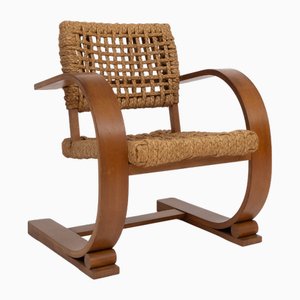 Armchair by Audoux Minet, 1950s