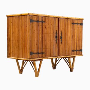 Bamboo Twink Buffet by Adrien Audoux & Frida Minet, 1960s