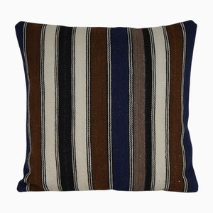 Bohemian Turkish Gestreiftes Kelim Kissen