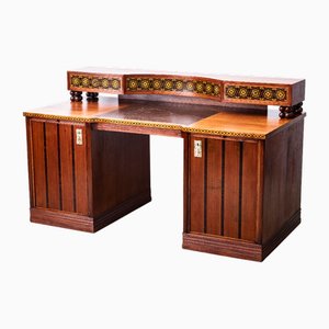 Art Nouveau Desk by Matthias Feller for Moritz Ballin, Munich, Germany, 1912