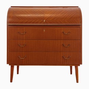 Danish Round Desk, 1950s