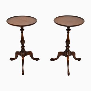 Antique Georgian Wine Tables, 1930, Set of 2
