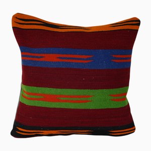 Traditional Turkish Hemp Decorative Kilim Cushion Covers, Set of 2