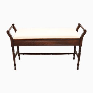 Tabouret de Piano Victorien Duo, 1890s