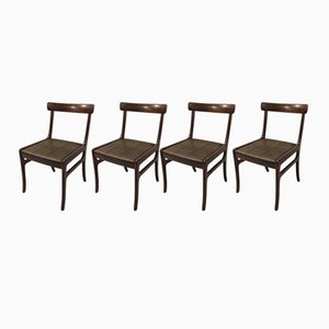 Rungstedlund Chairs by Ole Wanscher for Poul Jeppesens Møbelfabrik, 1960s, Set of 4