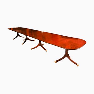 Vintage Dining Table in Flame Mahogany