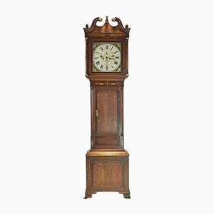 Reloj de pie alto de roble, Reino Unido, década de 1810