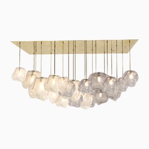 Lampadario Quartz Creation 30 Lights di Concept Verre