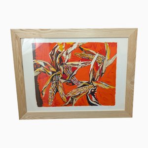 Renato Guttuso, Maisschalen, 1980er, Lithographie