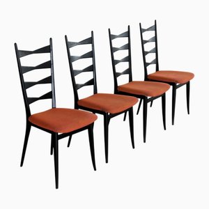 Vintage Dining Chairs from Rolf Benz, 1970s, Set of 4