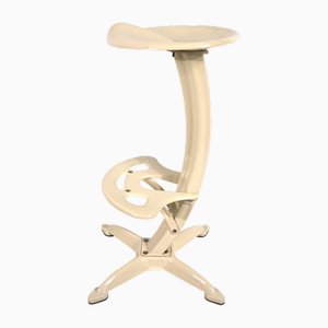 Lotus Bar Stool by Yasu Sasamoto for Dulton Co., 1990