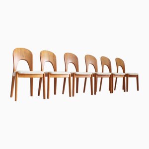 Vintage Danish Dining Chairs by Niels Koefoed for Koefoeds Hornslet, 1960s, Set of 6