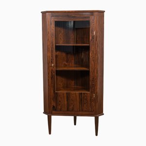 Mid-Century Rosewood Corner Cabinet, Denmark, 1960s