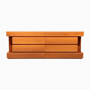 Commode Flottante à 8 Tiroirs Postmodern Custom Geometric Design, Italie, 1970