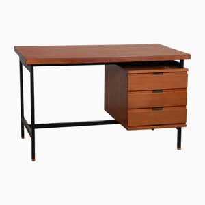 Scrivania vintage in teak di Pierre Guariche, anni '60
