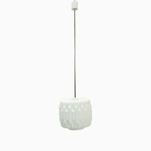 Opaline Glass Lamp from Napako, 1960s