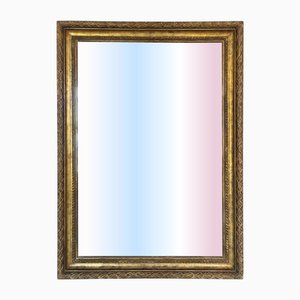 Specchio con cornice dorata, XX secolo