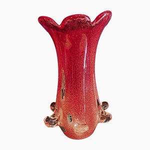 Vase en Verre de Murano par Moretti, Italie, 1960s
