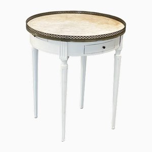 Side Table with Marble Top