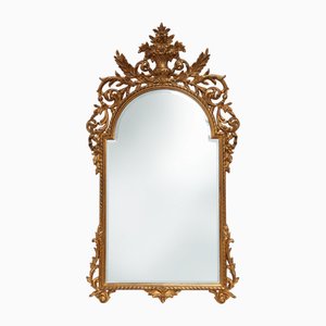 20th Century Large Baroque Gilt Mirror from Deknudt, Belgium, 1950s