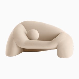 Jell Armchair in Beige by Alter Ego Studio