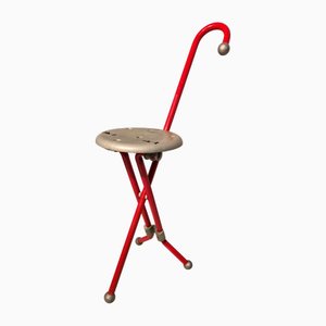 Tabouret Modèle Ulisse Ouvrable et Suspendu par Ivan Foss pour Sandrigarden, 1980s