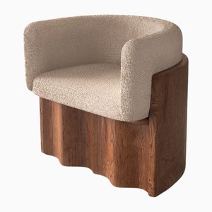 Armchair Plisse Wood by Alter Ego Studio