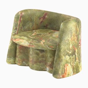 Armchair Plisse Collectible in Stone by Alter Ego Studio