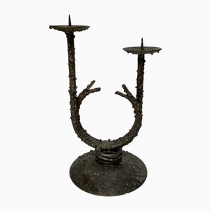 Brutalist Candleholder, Poland, 1970s