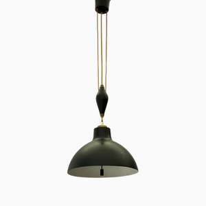 Lampada a sospensione Mid-Century 530-008 di Bertil Brisborg per Nordiska Kompaniet, Svezia, anni '50