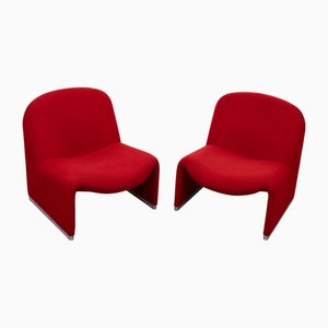 Alky Chairs by Giancarlo Piretti Chairs for Anonima Castelli, 1970, Set of 2