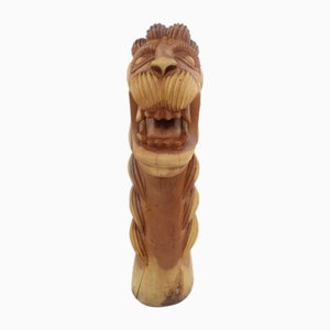 Brazilian Artist, Primitivist Sculpture, 1980, Carranca Wood