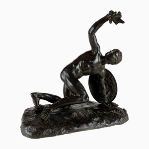 Statue de Gladiateur, 1920s, Bronze