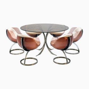 Sphere Esszimmer Set von Boris Tabacoff für Mobilier Modulaire Moderne, 1970er, 7 . Set