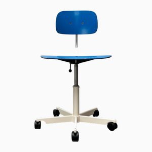 Mid-Century Danish Swivel Architects Office Chair by Jørgen Rasmussen for Kevi, 1960s