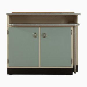 Pastel Kitchen Cabinet with Table, 1950s
