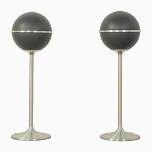 Audiorama 4000 Spherical Loudspeakers from Grundig, 1970s, Set of 2
