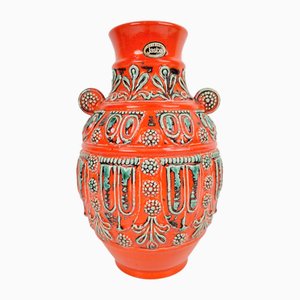 Vase Jasba Fat Lava 1590 Vintage en Céramique, Allemagne de l'Ouest, 1970s