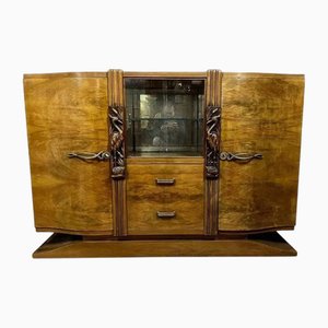 Art Deco Sideboard in Light Wood, 1930