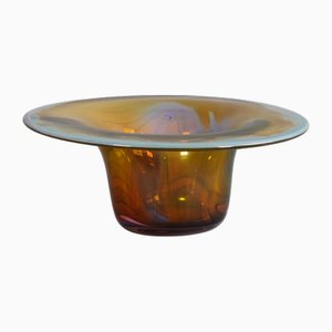 Vintage Glasschale von Milan Vobruba, 1970er