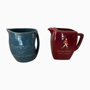 Whisky-Werbekrüge, 1950er, 2er Set