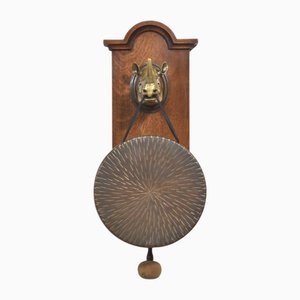Wall Hanging Dinner Gong, 1890s