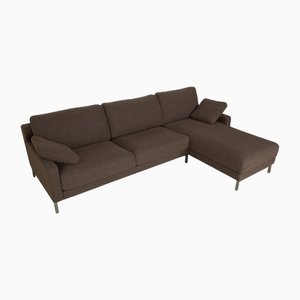 Ego Ecksofa aus Stoff in Grau und Braun von Rolf Benz