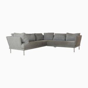 Graues Ecksofa aus Stoff von Rolf Benz