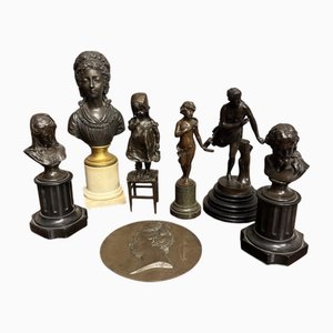 Figurines en Bronze, Set de 7