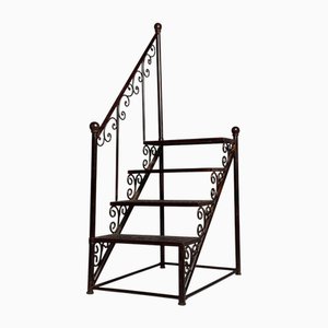 Late 20th Century Library Stairs Metal