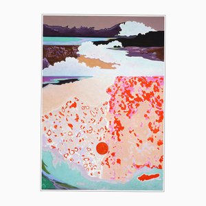 Alexandra Czierpka, The Stage Beneath, 2025, Mixed Media on Paper