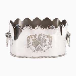 Antique 20th Century Edwardian Silver Plate Wine Cooler, 1890s